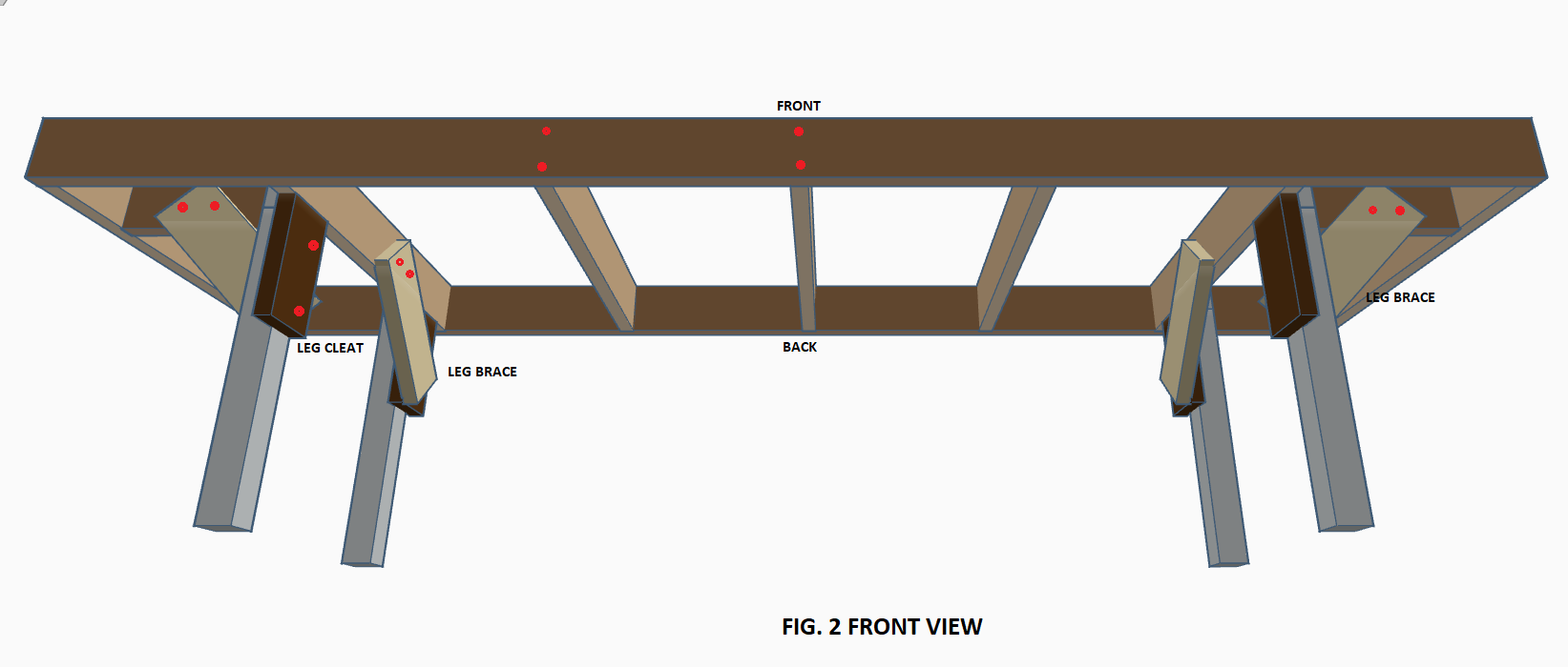MODEL RAILROAD BENCHWORK 3D RENDERING
