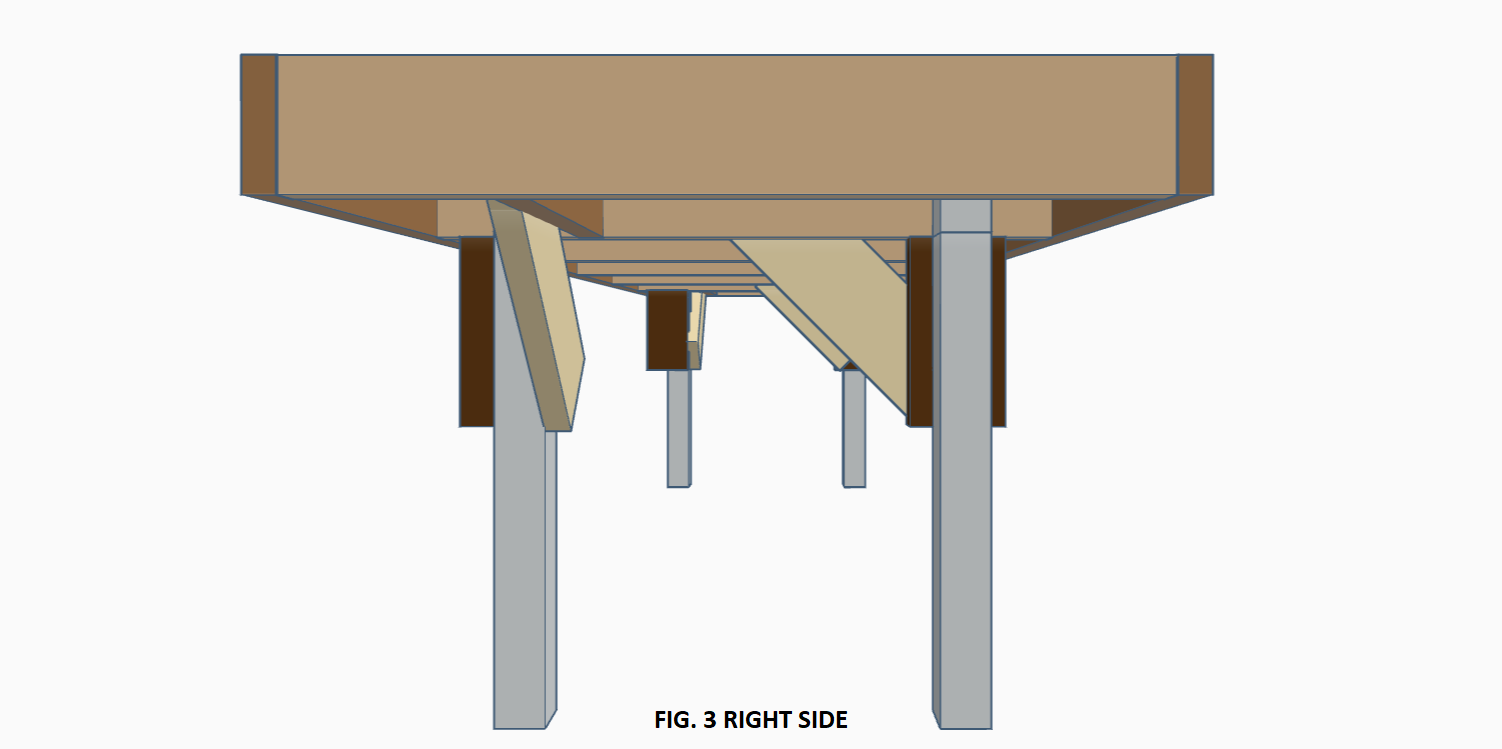 MODEL RAILROAD BENCHWORK 3D RENDERING