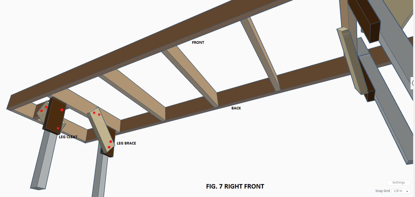 MODEL RAILROAD BENCHWORK 3D RENDERING
