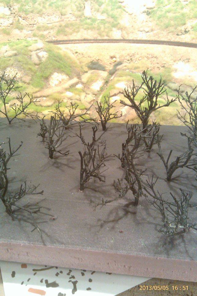 REALSITIC MODEL RAILROAD TREE ARMATURES